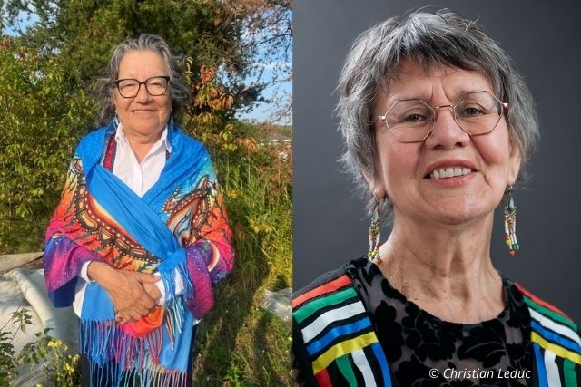 Alice Jérôme et Virginia Pesemapeo Bordeleau