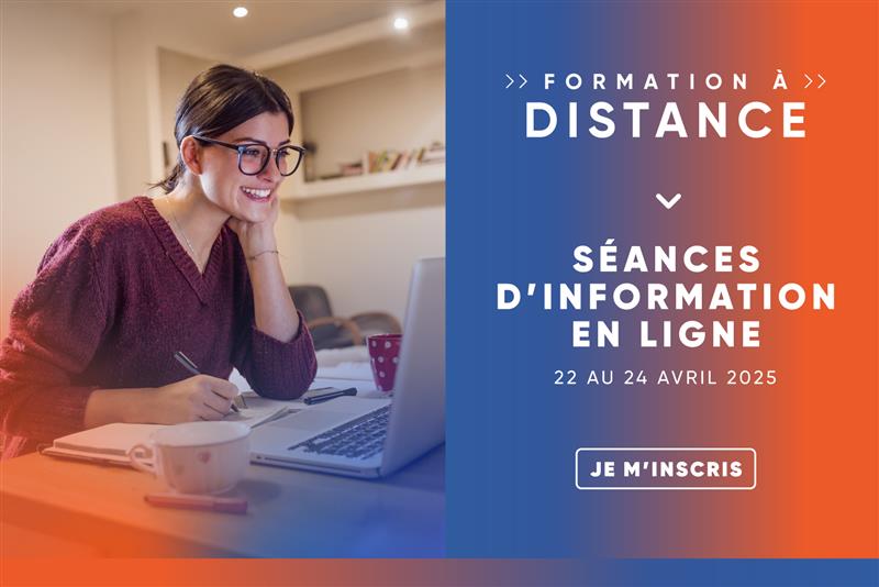 Séance d'information - Formation à distance